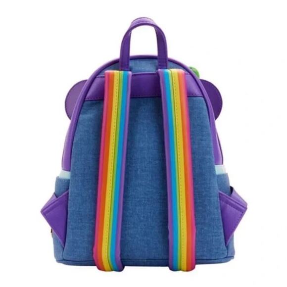 NWT Loungefly Exclusive - Lisa Frank Panda Painter Cosplay Mini Backpack - Picture 4 of 9